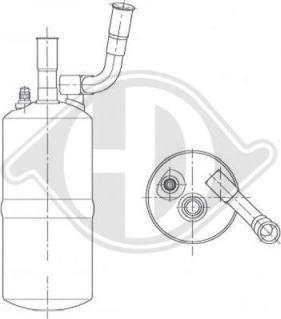 Diederichs DCT1102 - Осушувач, кондиціонер autozip.com.ua