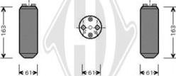Diederichs DCT1253 - Осушувач, кондиціонер autozip.com.ua