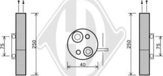 Diederichs DCT1214 - Осушувач, кондиціонер autozip.com.ua