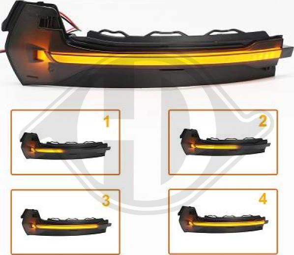 Diederichs LID10419 - Бічний ліхтар, покажчик повороту autozip.com.ua