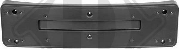 Diederichs ZUB00307 - Кронштейн щитка номерного знака autozip.com.ua