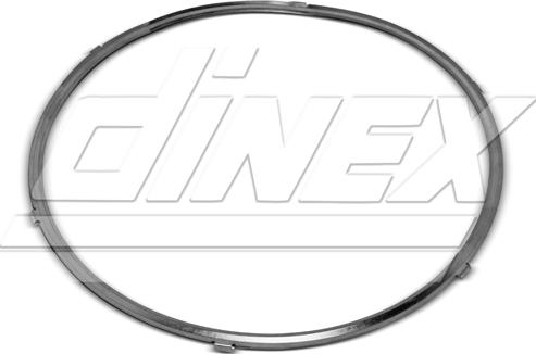 Dinex 4IL013 - Прокладка, труба вихлопного газу autozip.com.ua