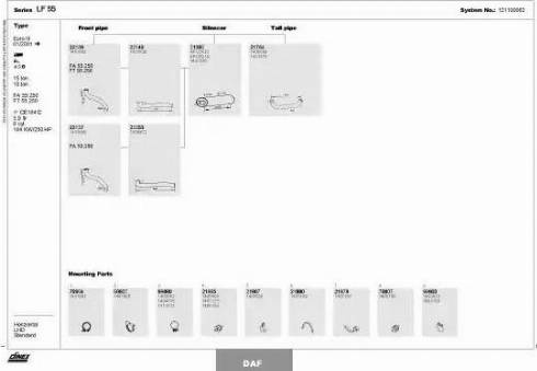 Dinex 121100063 - Система випуску ОГ autozip.com.ua