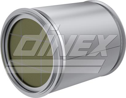 Dinex 1JI001 - Сажі / частковий фільтр, система вихлопу ОГ autozip.com.ua
