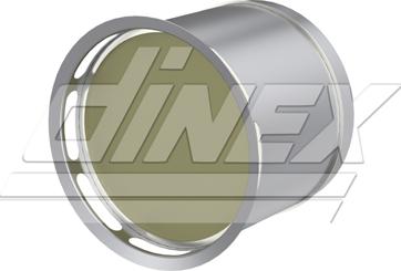 Dinex 2AI000-RX - Сажі / частковий фільтр, система вихлопу ОГ autozip.com.ua