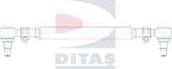 Ditas A1-1747 - Поперечна рульова тяга autozip.com.ua