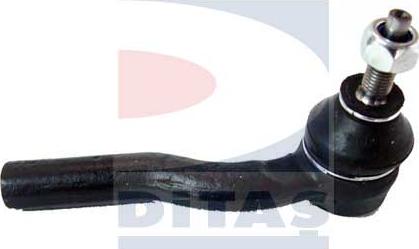 Ditas A2-876 - Наконечник рульової тяги, кульовий шарнір autozip.com.ua