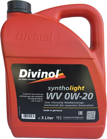 Divinol 49460 - Моторна олива autozip.com.ua