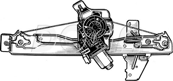 DOGA 101653 - Підйомний пристрій для вікон autozip.com.ua