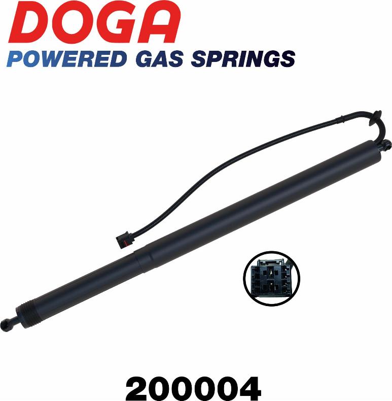 DOGA 200004 - Електромотор, задні двері autozip.com.ua