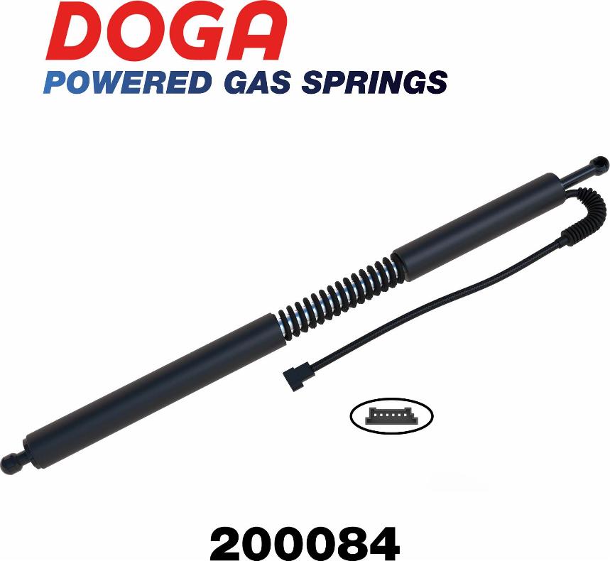DOGA 200084 - Електромотор, задні двері autozip.com.ua