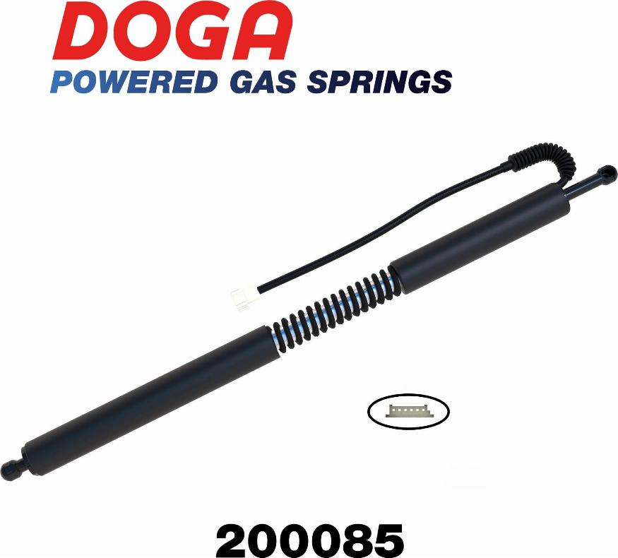 DOGA 200085 - Електромотор, задні двері autozip.com.ua