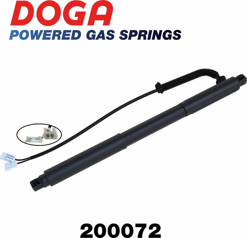 DOGA 200072 - Електромотор, задні двері autozip.com.ua