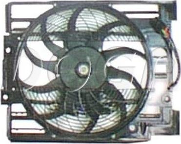 DOGA EBM015 - Вентилятор, охолодження двигуна autozip.com.ua