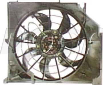 DOGA EBM013 - Вентилятор, охолодження двигуна autozip.com.ua