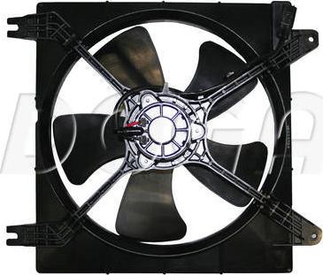DOGA EDA022 - Вентилятор, охолодження двигуна autozip.com.ua