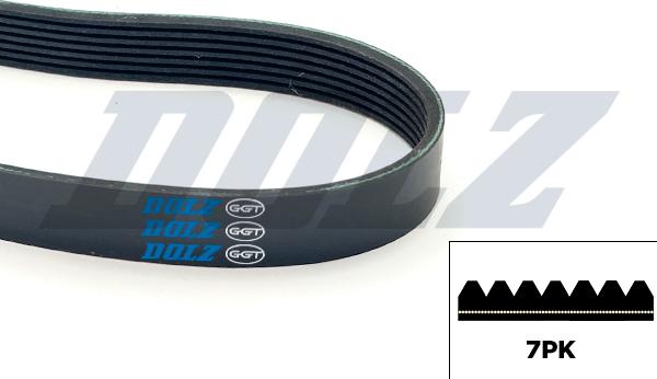 DOLZ 05KD7PK1179E - Поліклиновий ремінь autozip.com.ua