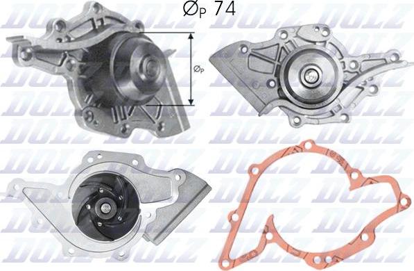 DOLZ A175 - Водяний насос autozip.com.ua