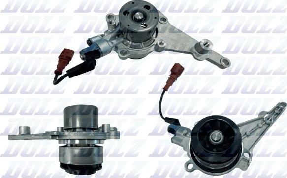 DOLZ A268V - Водяний насос autozip.com.ua