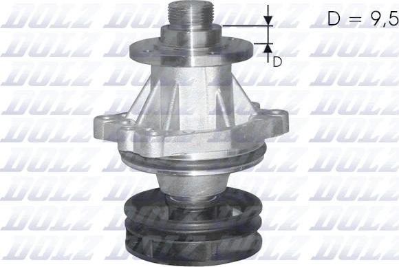 DOLZ B214 - Водяний насос autozip.com.ua