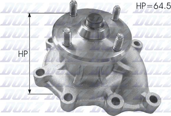 DOLZ H225 - Водяний насос autozip.com.ua