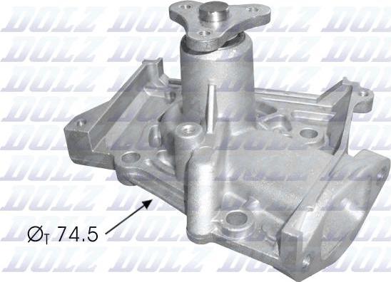 DOLZ K107 - Водяний насос autozip.com.ua