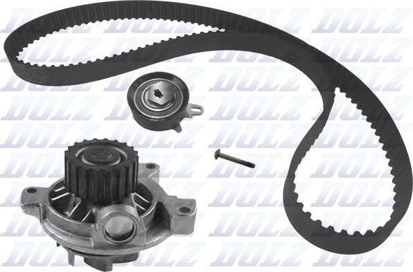 DOLZ KD083 - Водяний насос + комплект зубчатого ременя autozip.com.ua