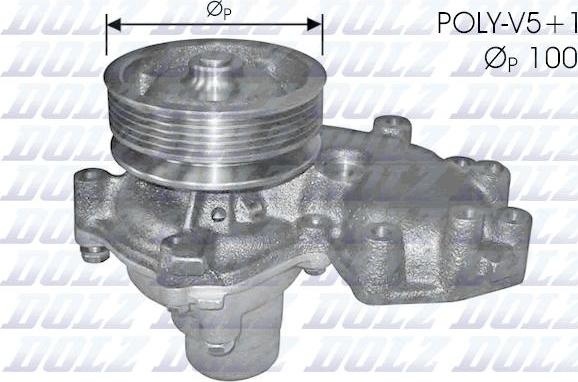 DOLZ L144 - Водяний насос autozip.com.ua