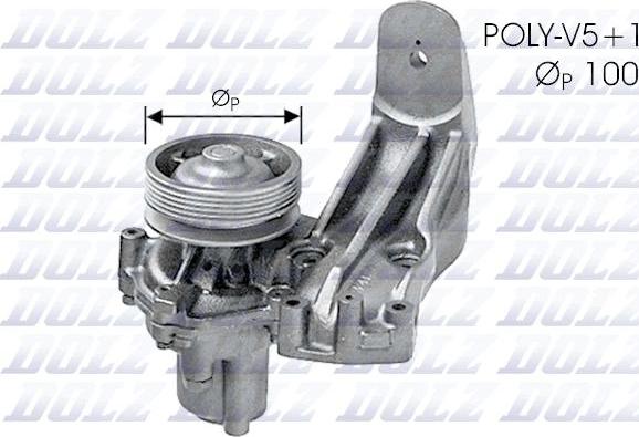 DOLZ L140 - Водяний насос autozip.com.ua