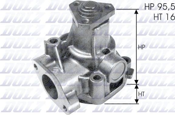 DOLZ L155 - Водяний насос autozip.com.ua