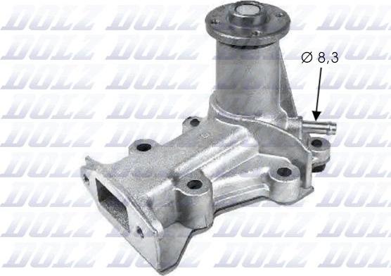 DOLZ M235 - Водяний насос autozip.com.ua