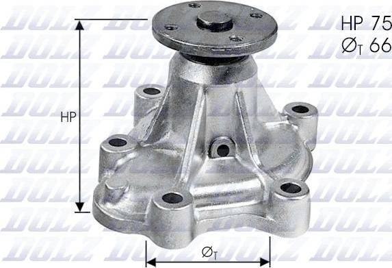 DOLZ O134 - Водяний насос autozip.com.ua