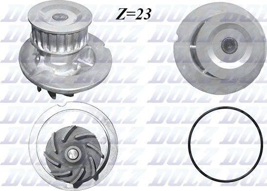 DOLZ O270 - Водяний насос autozip.com.ua