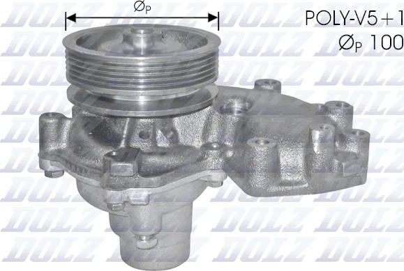 DOLZ S230 - Водяний насос autozip.com.ua