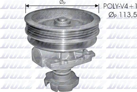 DOLZ S237 - Водяний насос autozip.com.ua