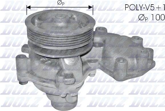 DOLZ S272 - Водяний насос autozip.com.ua