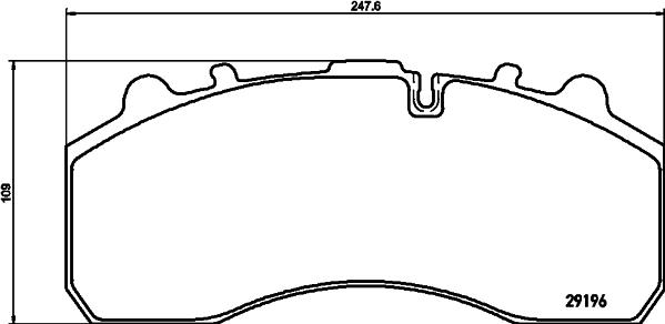 DON CVP083K - Гальмівні колодки, дискові гальма autozip.com.ua