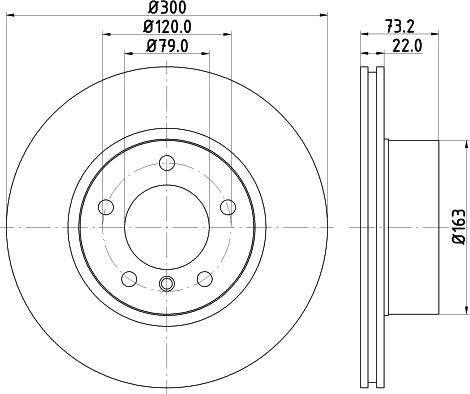 DON PCD11342 - Гальмівний диск autozip.com.ua