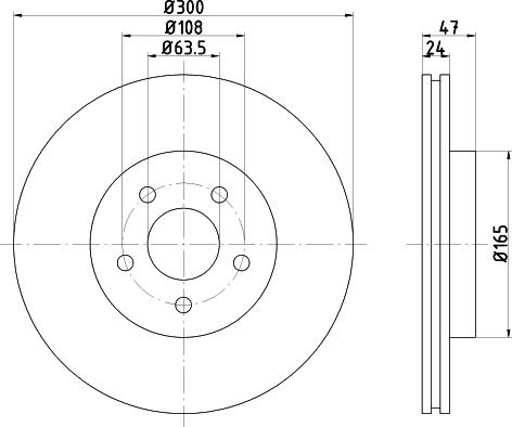 DON PCD18112 - Гальмівний диск autozip.com.ua