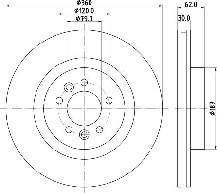 DON PCD22671 - Гальмівний диск autozip.com.ua