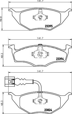 DON PCP1930 - Гальмівні колодки, дискові гальма autozip.com.ua