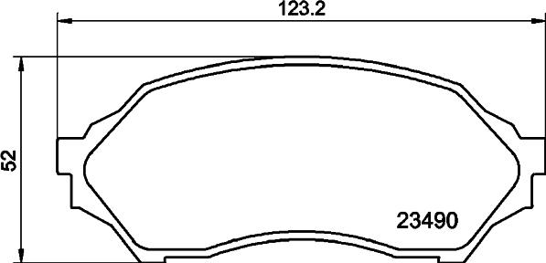 DON PCP1932 - Гальмівні колодки, дискові гальма autozip.com.ua