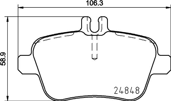 DON PCP1447 - Гальмівні колодки, дискові гальма autozip.com.ua