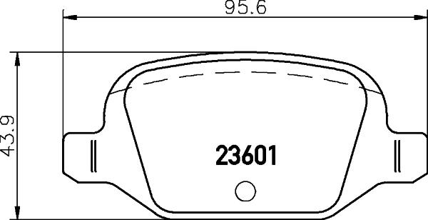 DON PCP1489 - Гальмівні колодки, дискові гальма autozip.com.ua