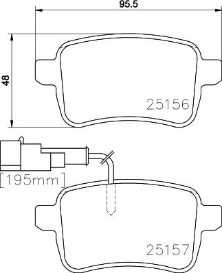 DON PCP1518 - Гальмівні колодки, дискові гальма autozip.com.ua