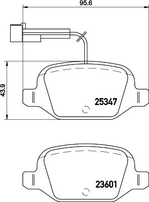 DON PCP1520 - Гальмівні колодки, дискові гальма autozip.com.ua