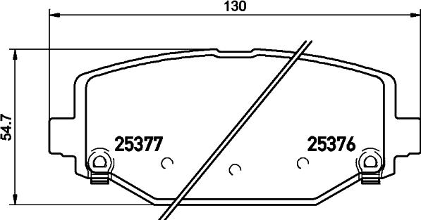 DON PCP1574 - Гальмівні колодки, дискові гальма autozip.com.ua