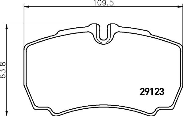 DON PCP1669 - Гальмівні колодки, дискові гальма autozip.com.ua