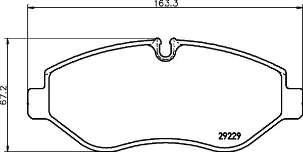 DON PCP1663 - Гальмівні колодки, дискові гальма autozip.com.ua