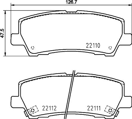 DON PCP1616 - Гальмівні колодки, дискові гальма autozip.com.ua